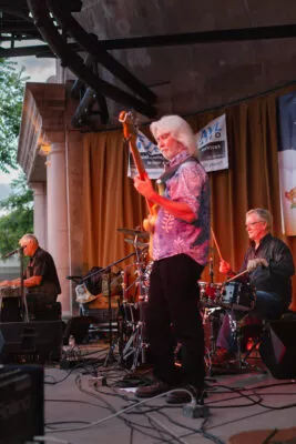 Big Mo and The Full Moon Band performing for Friday Night Concerts in Plaza Park, 2015 - Chico, CA.