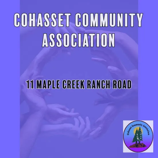 Cohasset Community Association - venue graphic, 2024