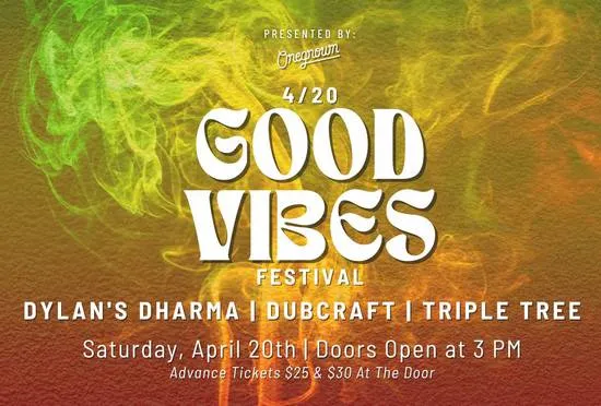 Good Vibes Festival - event graphic, 2024