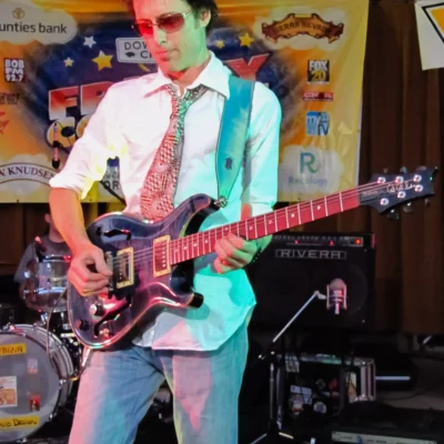 Brian "Gravy" Asher  performing with Gravybrain at Friday Night Concerts