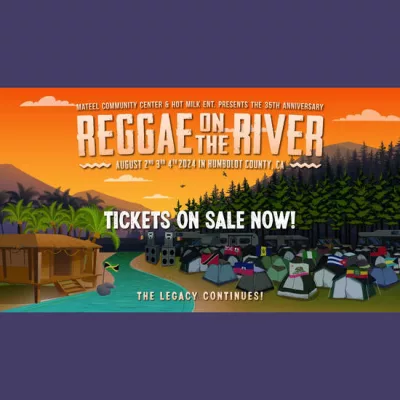 2024 Reggae on the River festival graphic