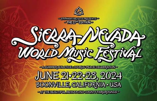 Sierra Nevada World Music Festival 2024 graphic
